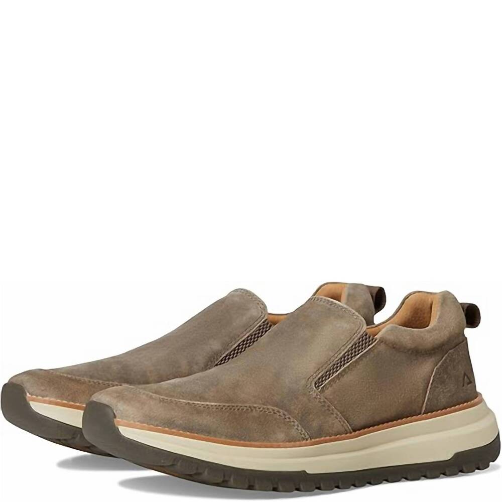 NEW SOFFT men's buckley cashmere slip on in brown